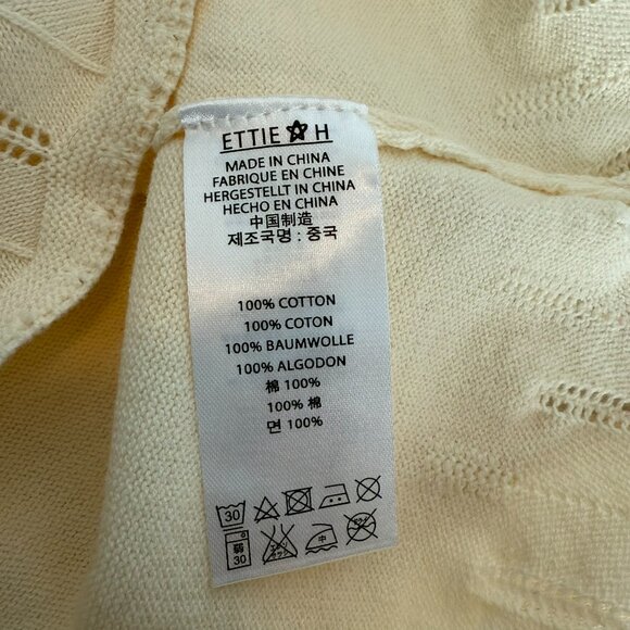 Girl's Dress - ETTIE & H- Cream- Size 7- NEW w/TAGS - Picture 8 of 8